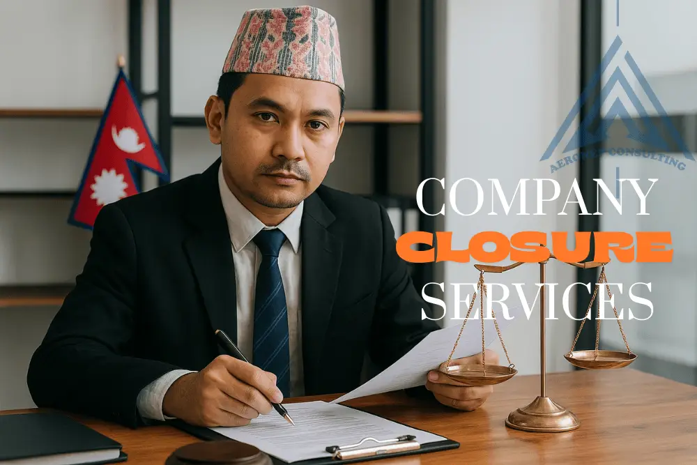 Aeronep Company Closure Services in Nepal Image